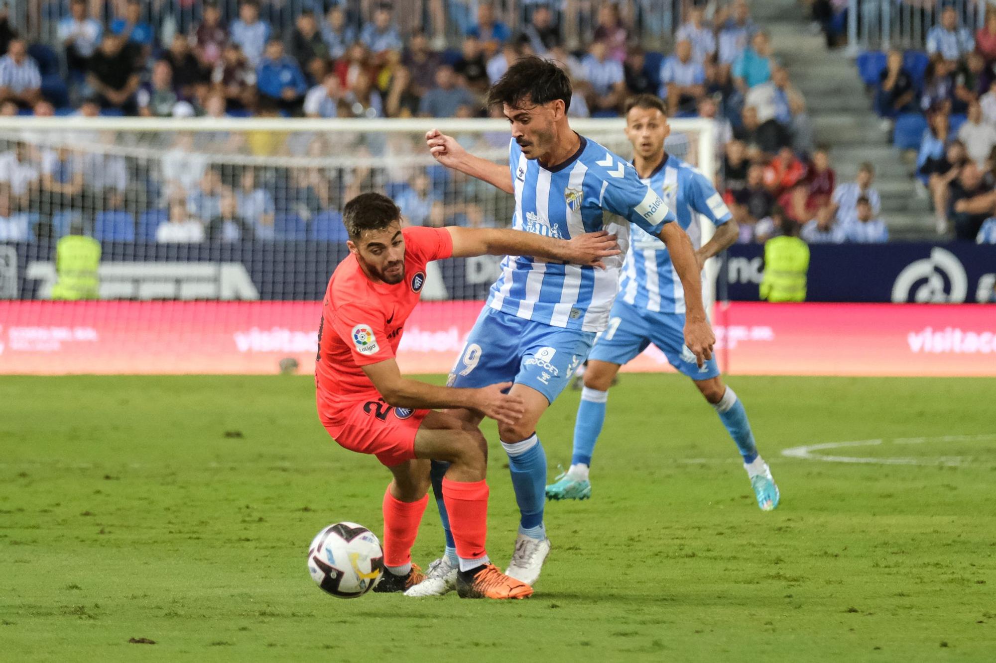 El Málaga CF - FC Andorra, en imágenes