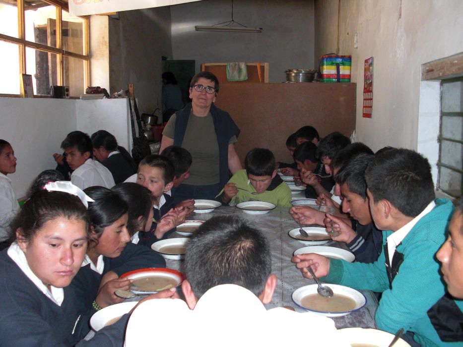 El trabajo de la ONG viguesa Aulas abiertas en Perú
