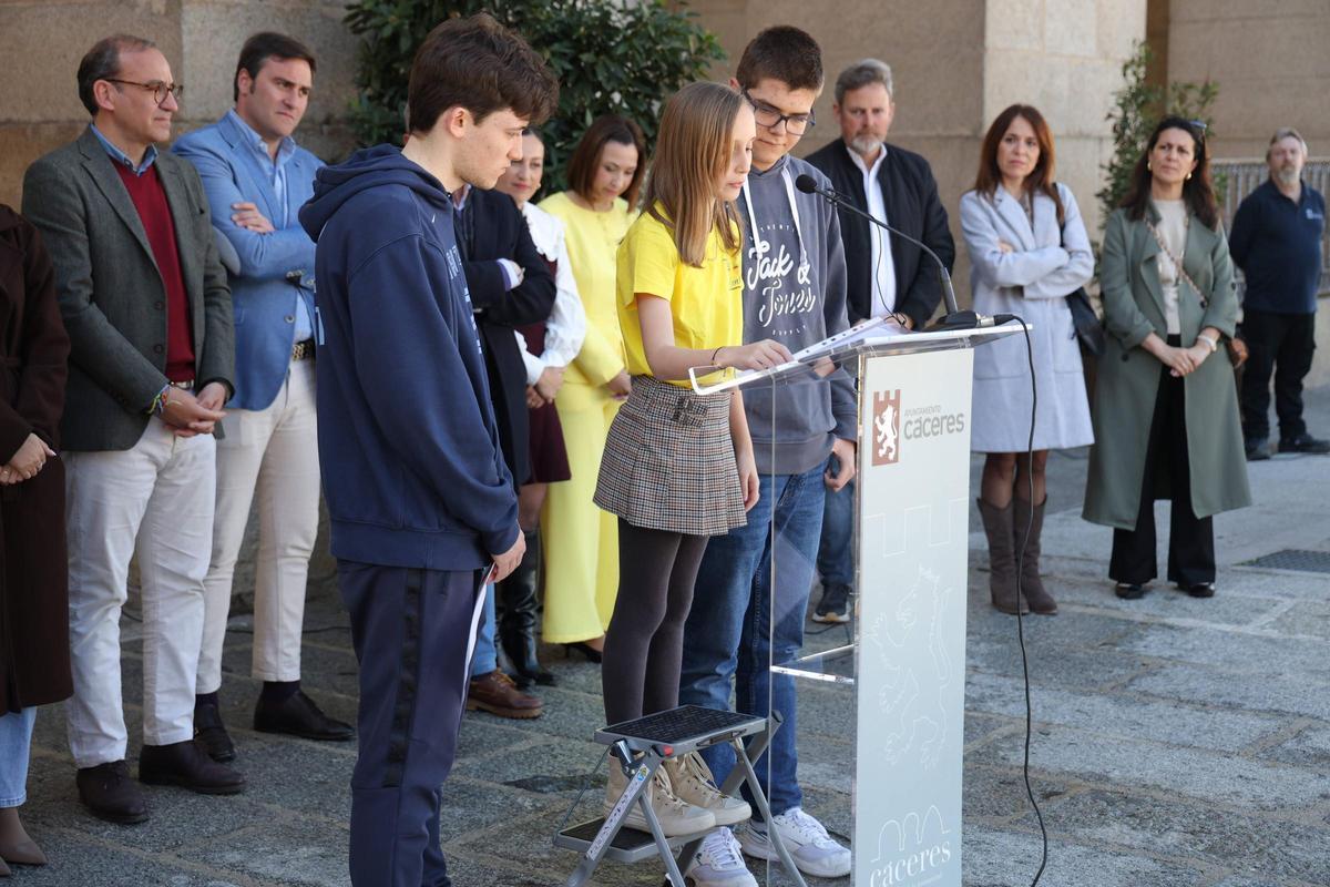 Galería | Así ha sido el acto del Ayuntamiento de Cáceres por el Día de las Altas Capacidades