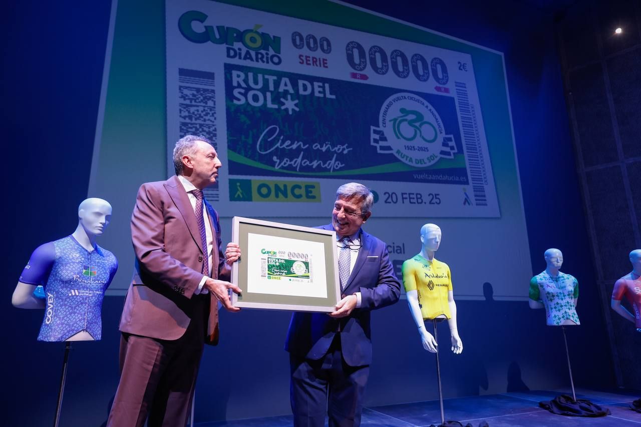 La presentación del centenario de la Ruta del Sol Vuelta Ciclista a Andalucía, en imágenes