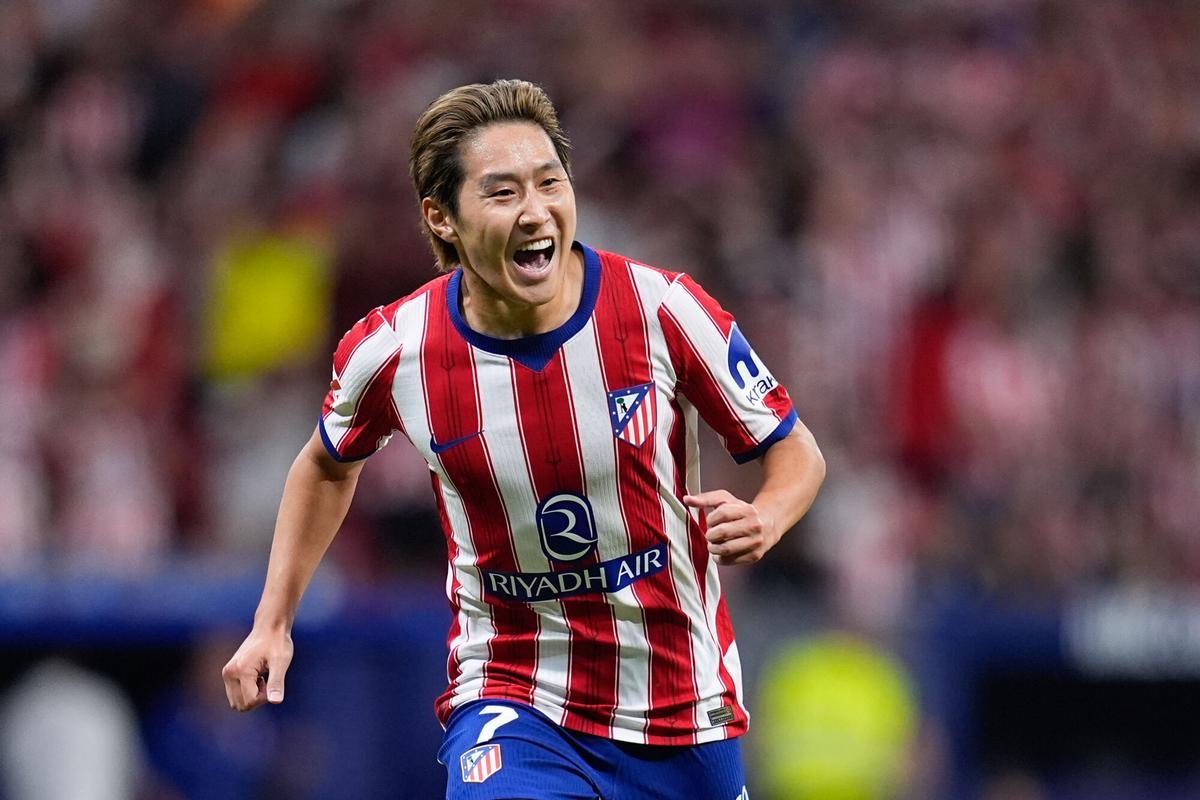 Kang-in Lee del Atletico de Madrid