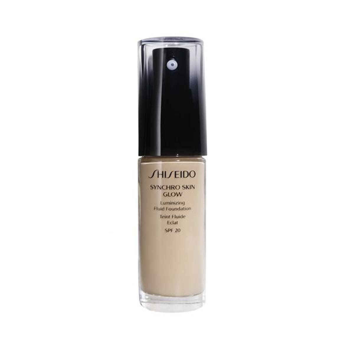 Fondo de maquillaje fluido Synchro Skin Glow SPF20, de Shiseido