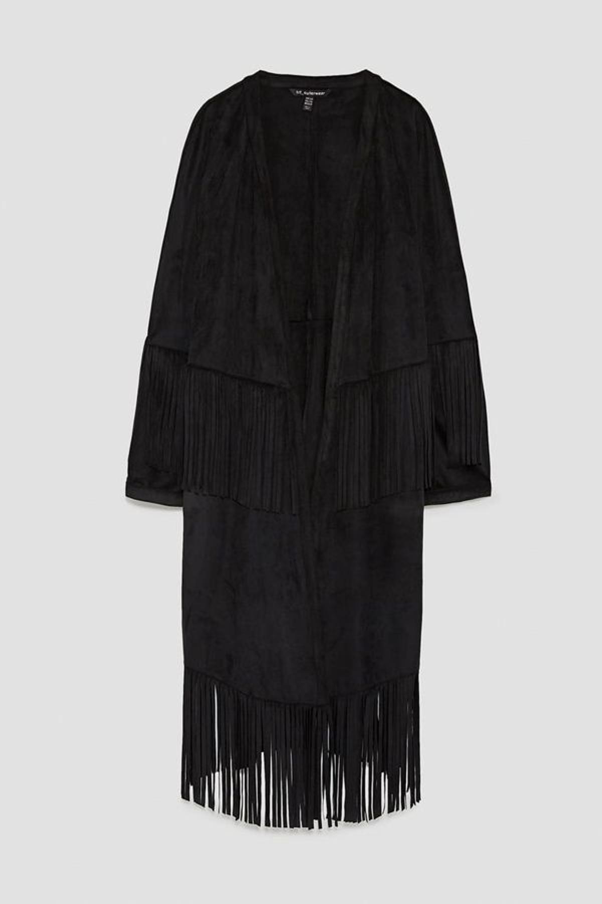 Rebajas 2018: Abrigo estilo kimono de Zara