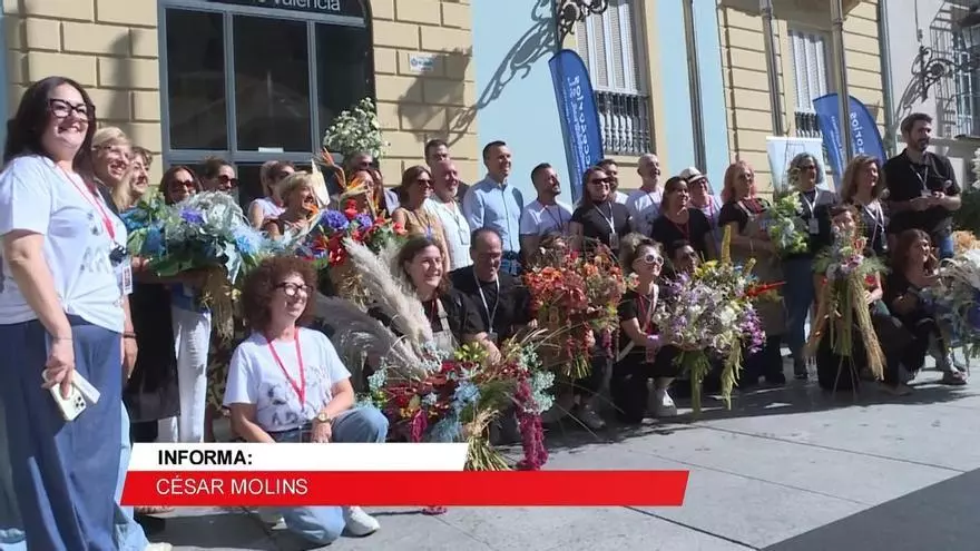 La Diputación de Valencia apoya la I Copa de Arte Floral Artesana.