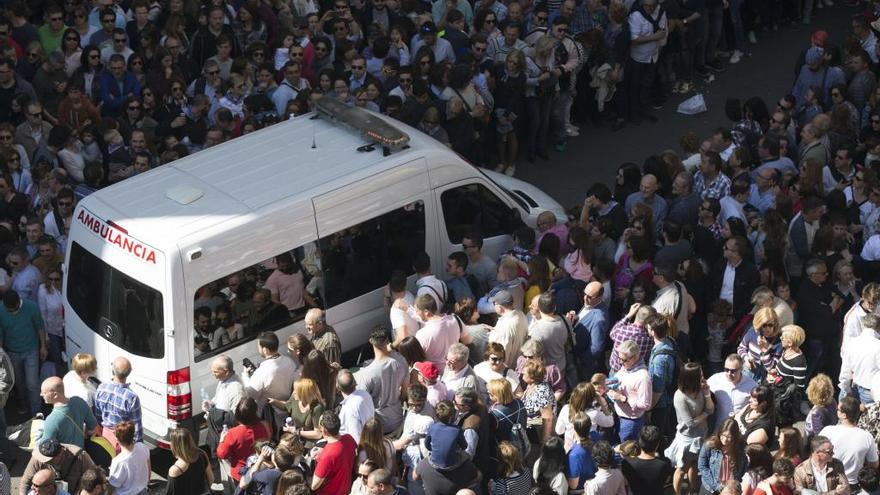 Más de cien personas atendidas por lipotimias en la mascletà