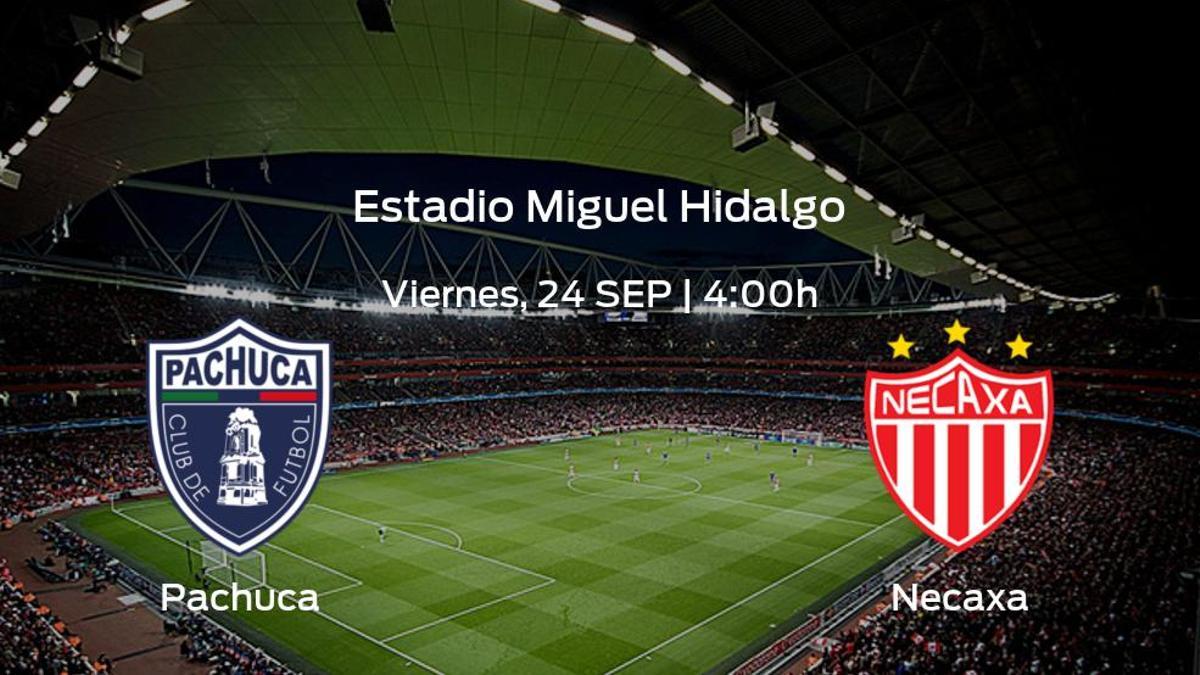 Previa del partido de la jornada 10: Pachuca contra Necaxa