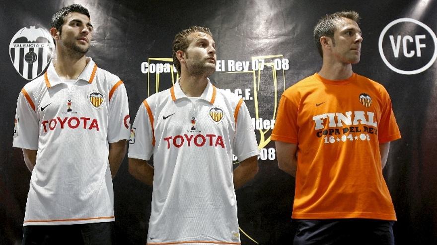 camiseta valencia cf final copa del rey