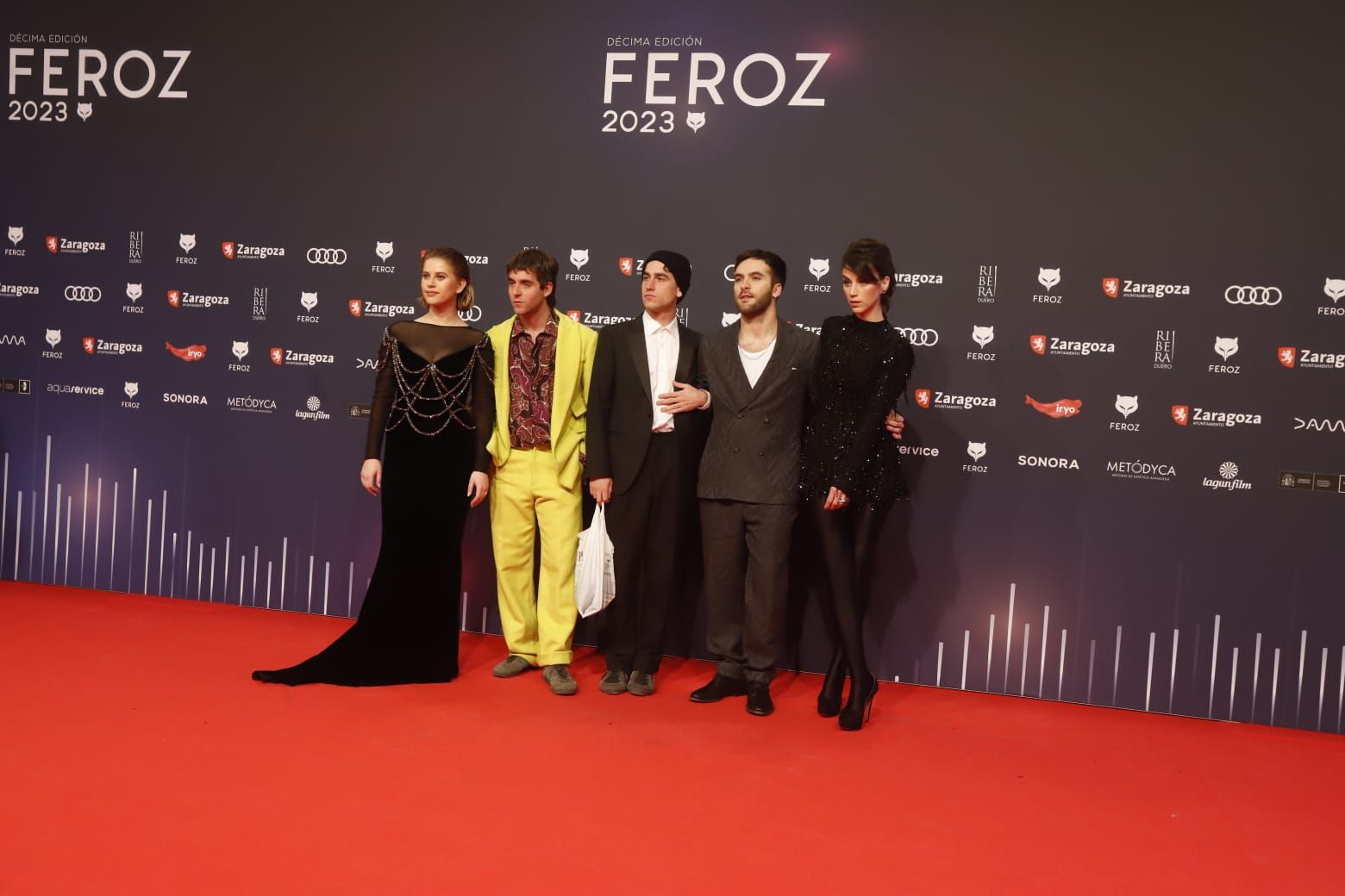 Alfombra roja de los premios Feroz