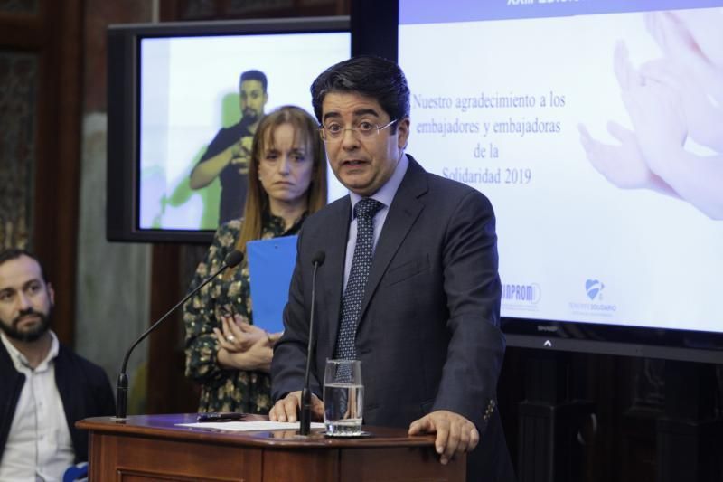 Entrega del Premio Solidaridad 2019 de Sinpromi