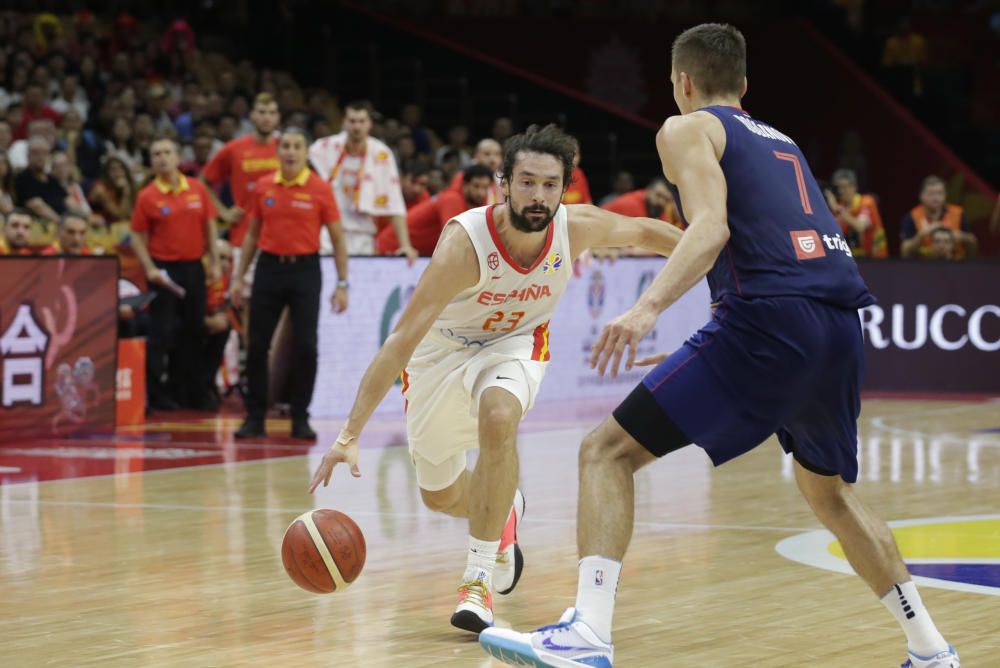 Mundial de baloncesto: España - Serbia