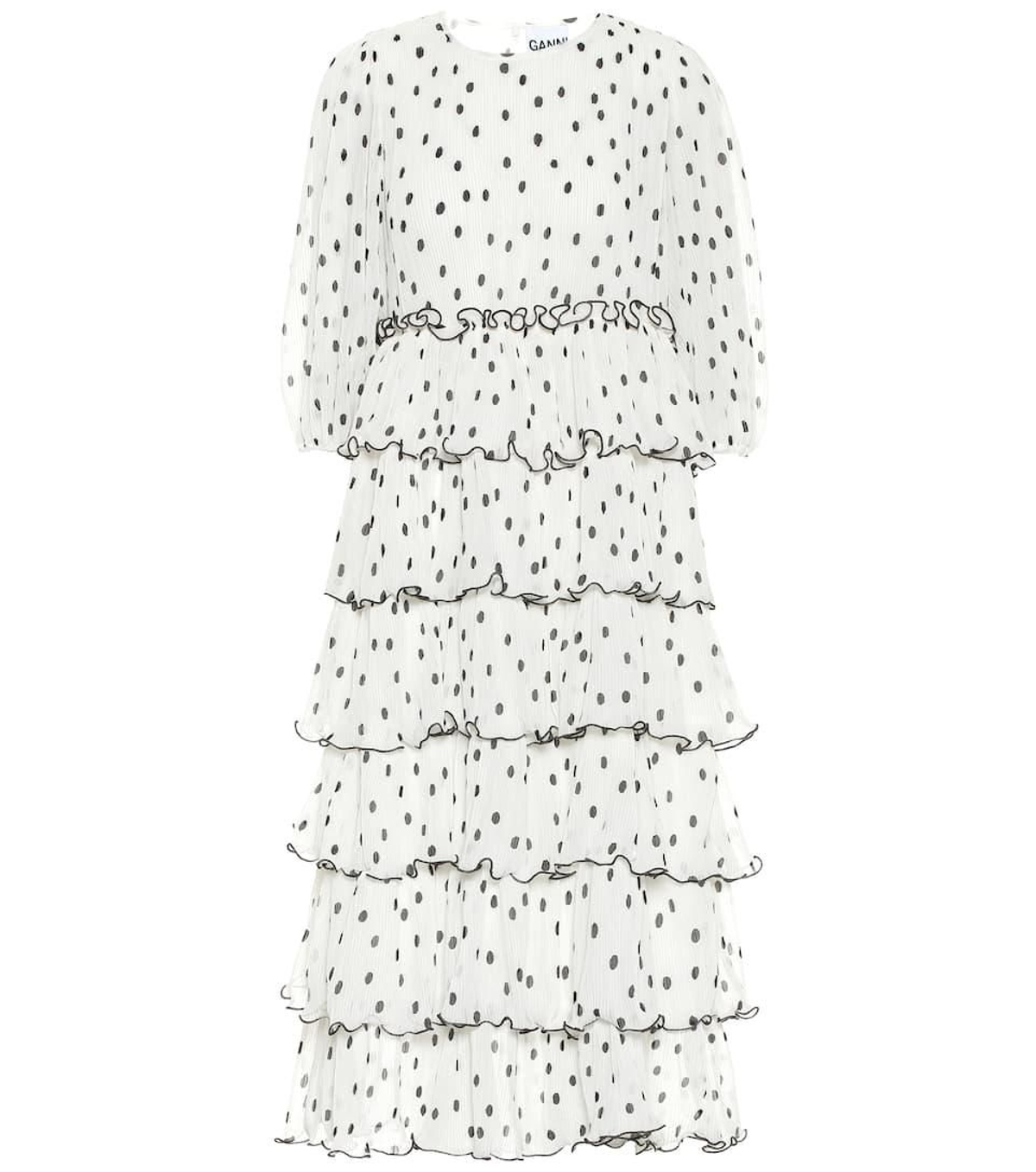 Vestido de lunares, de Ganni