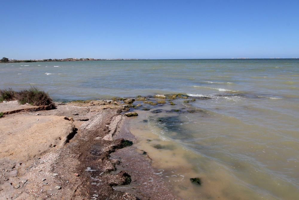 La rambla de El Albujón, epicentro de los vertidos al Mar Menor