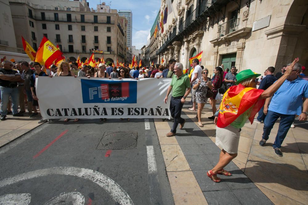 Clamor en Alicante por la unidad de España