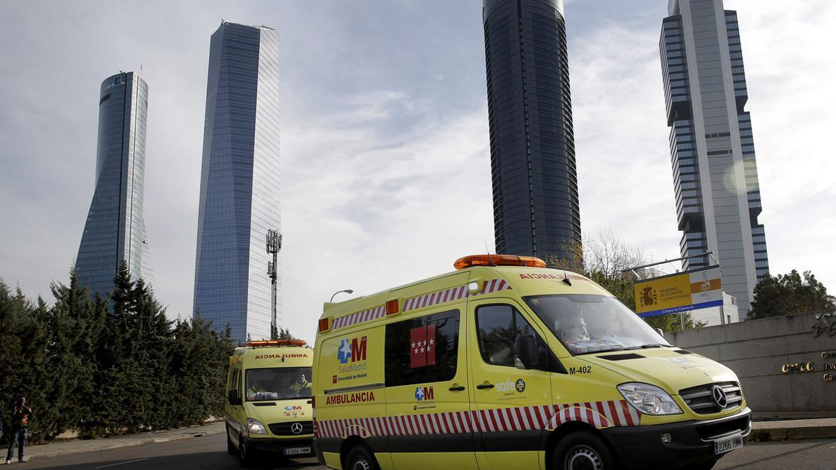 Una ambulancia, en una foto de archivo.