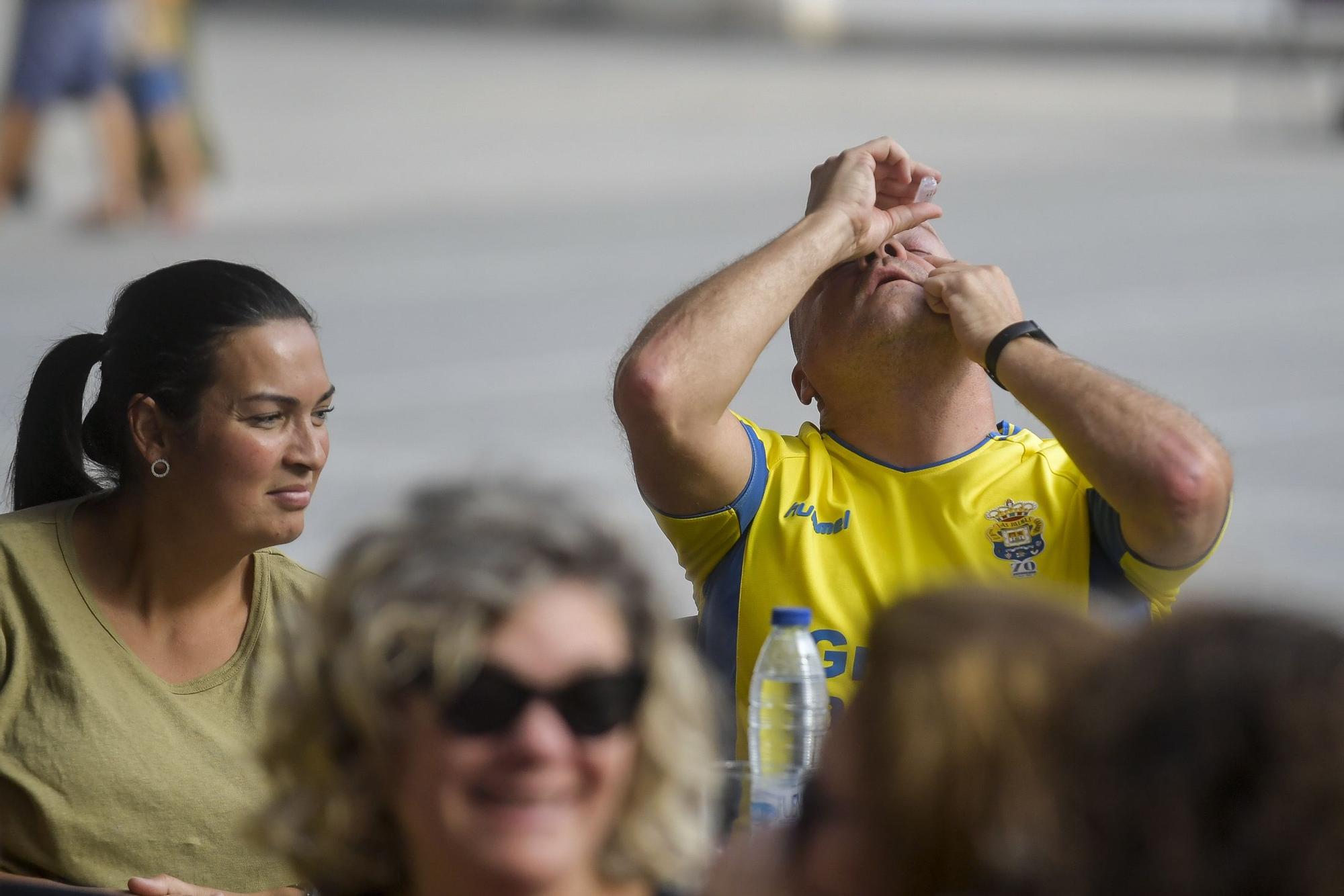 La ciudad vibró con la victoria de la UD Las Palmas contra el Cartagena