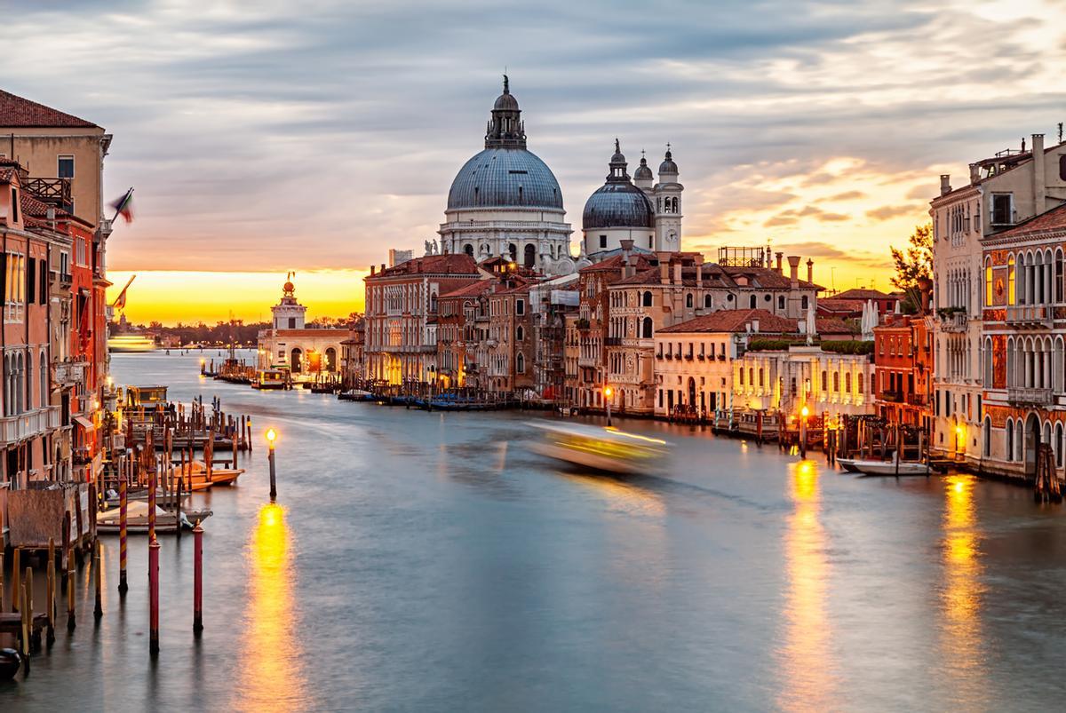 Gran Canal de Venecia.