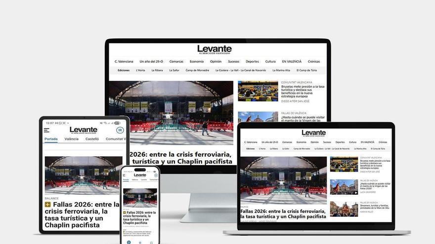 Levante-EMV, el periódico digital más leído en la Comunitat Valenciana
