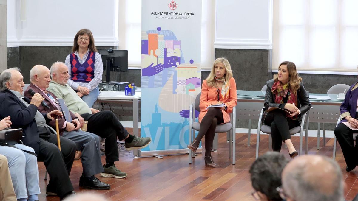 Torrado y Catalá, en la reunión con los representantes de las Personas Mayores