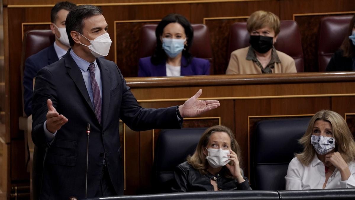 Pedro Sánchez, presidente del Gobierno.