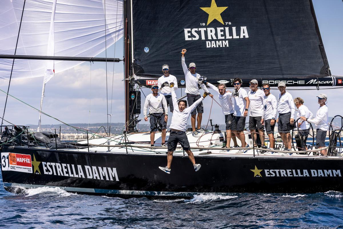 Estrella Damm, nuevo campeón de Europa y ganador de la 43 Copa del Rey MAPFRE en Sail Racing ORC A.