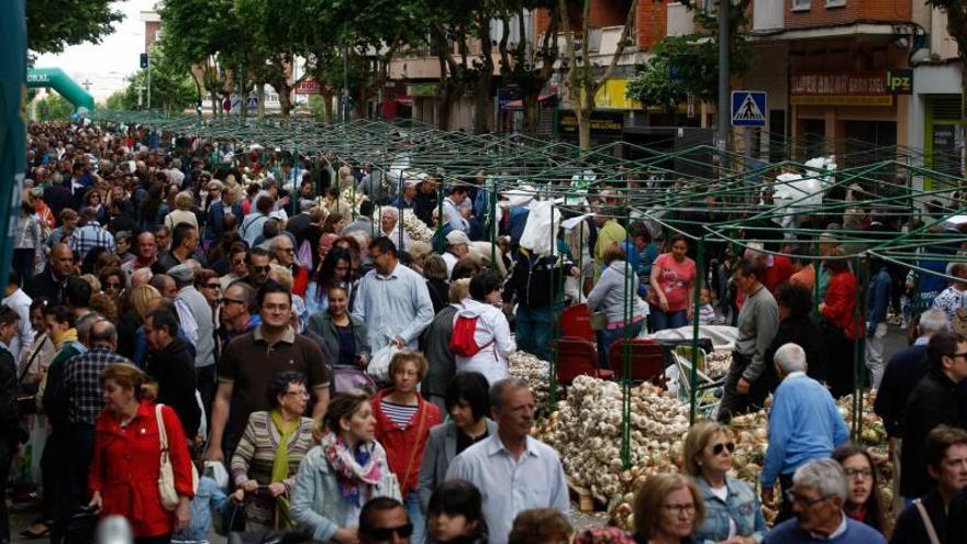 Feria del Ajo de San Pedro, el pasado año