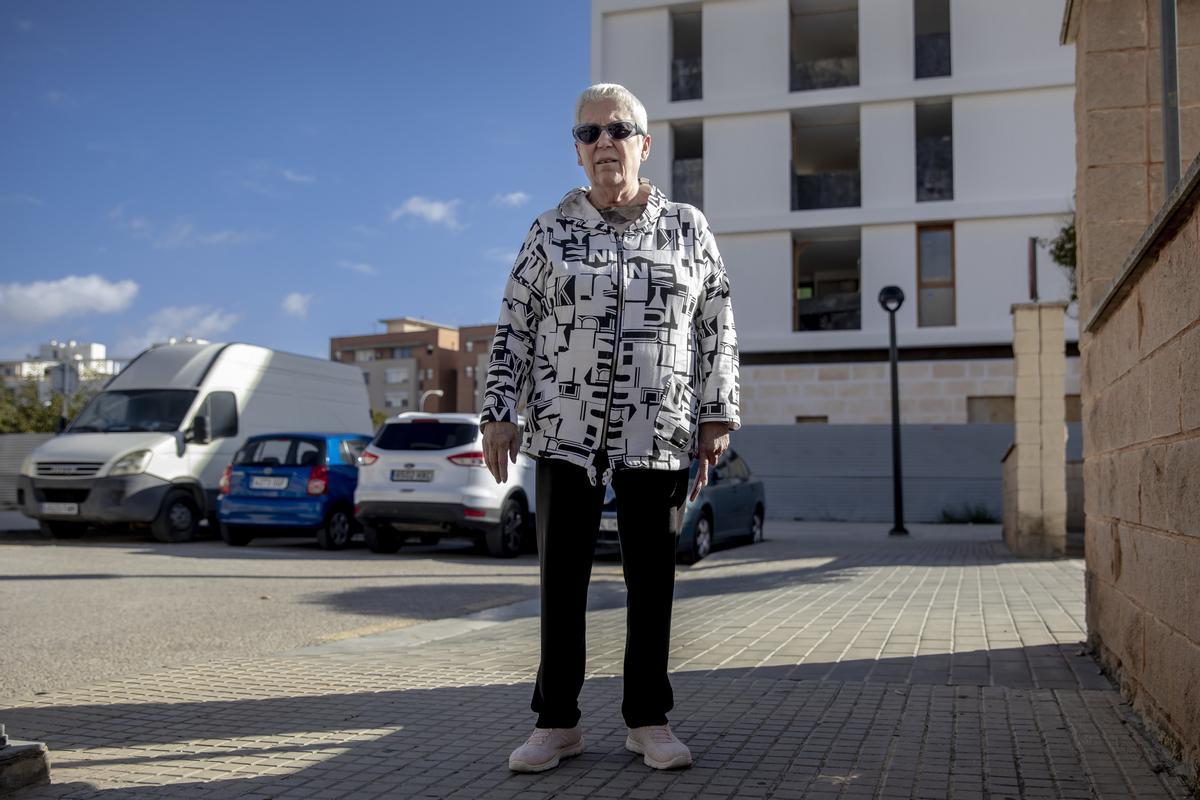 María José Millán, vecina del Molinar afectada por la subida de la hipoteca.