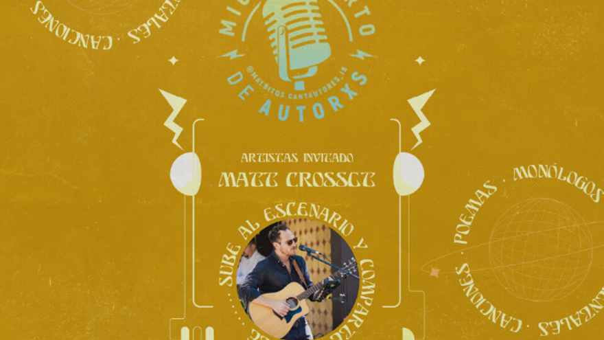 Micro Abierto de Autorxs con Matt Crosset