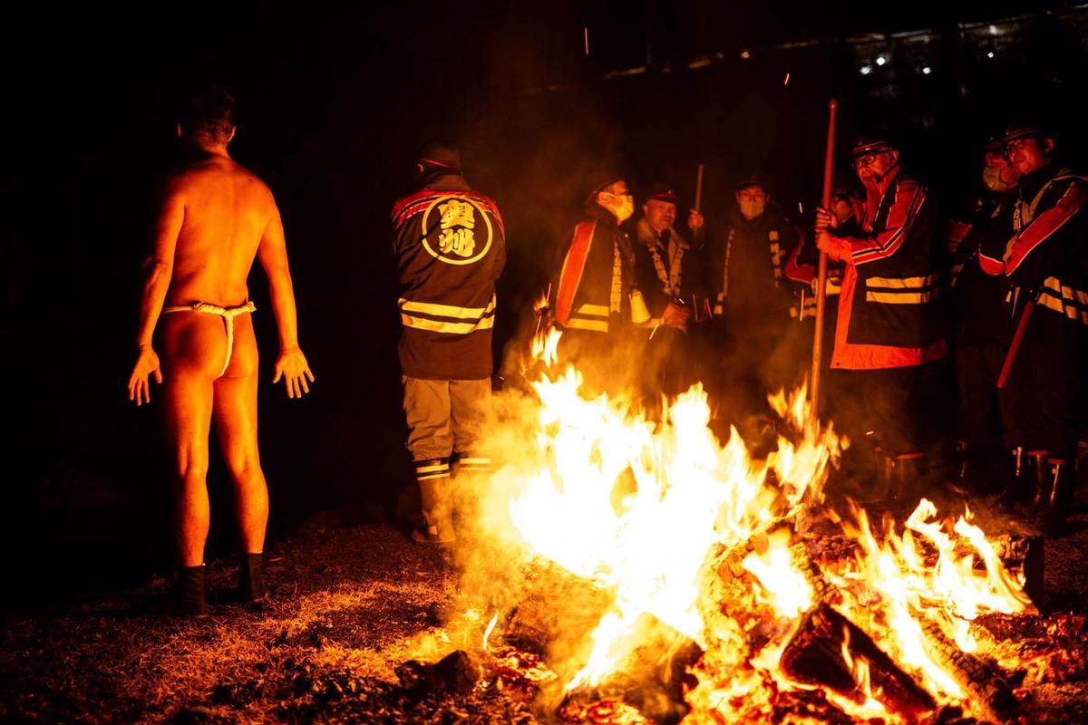 Ritual Sominsai, ampliamente considerado como uno de los festivales más extraños de Japón