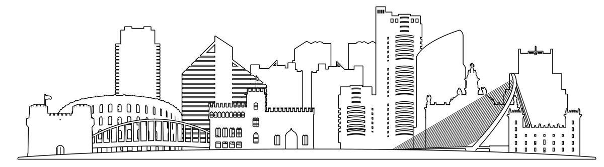 Silueta de València.