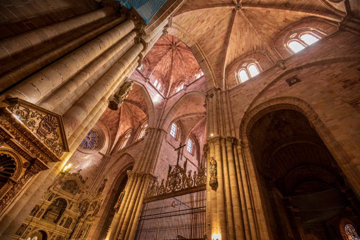 El interior de la Catedral de Sigüenza