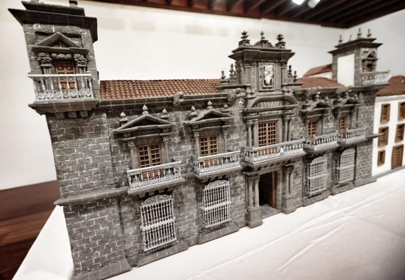 Maquetas de edificios históricos de La Laguna