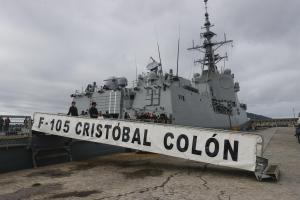 Así es la fragata Cristóbal Colón que España enviará a Chipre