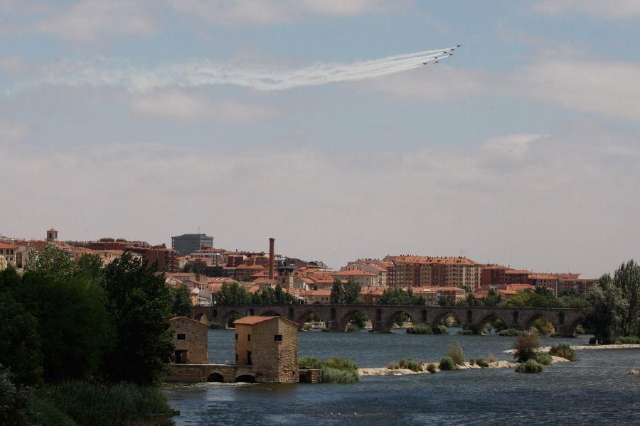 Ensayos de la Patrulla Águila en Zamora