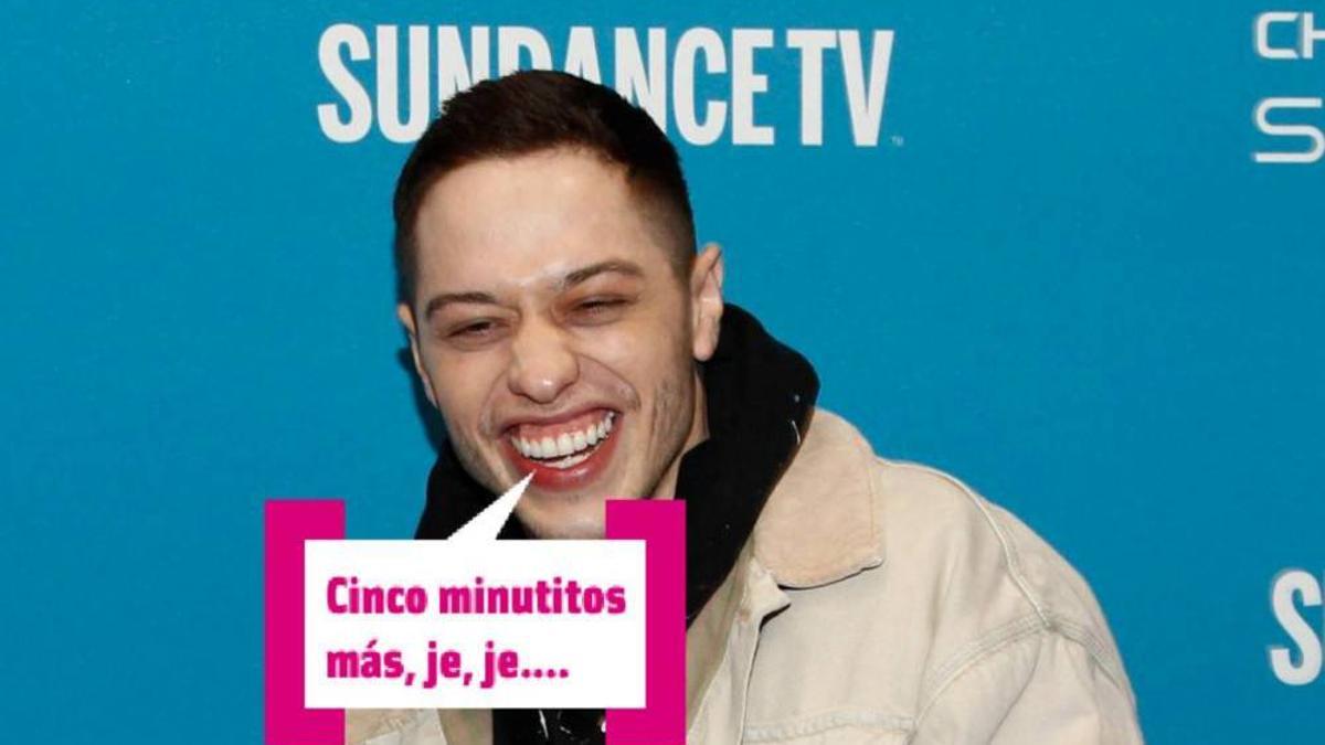 Pete Davidson pide cinco minutitos más