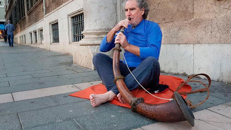 El exalpinista inicia una huelga de hambre y sed en Palma