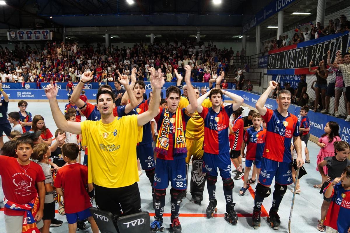 Les millors fotos del quart partit entre l'Igualada i el Liceo