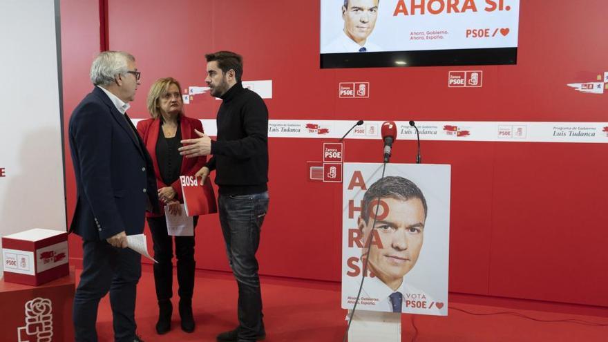 José Fernández, Mar Rominguera y Antidio Fagúndez.