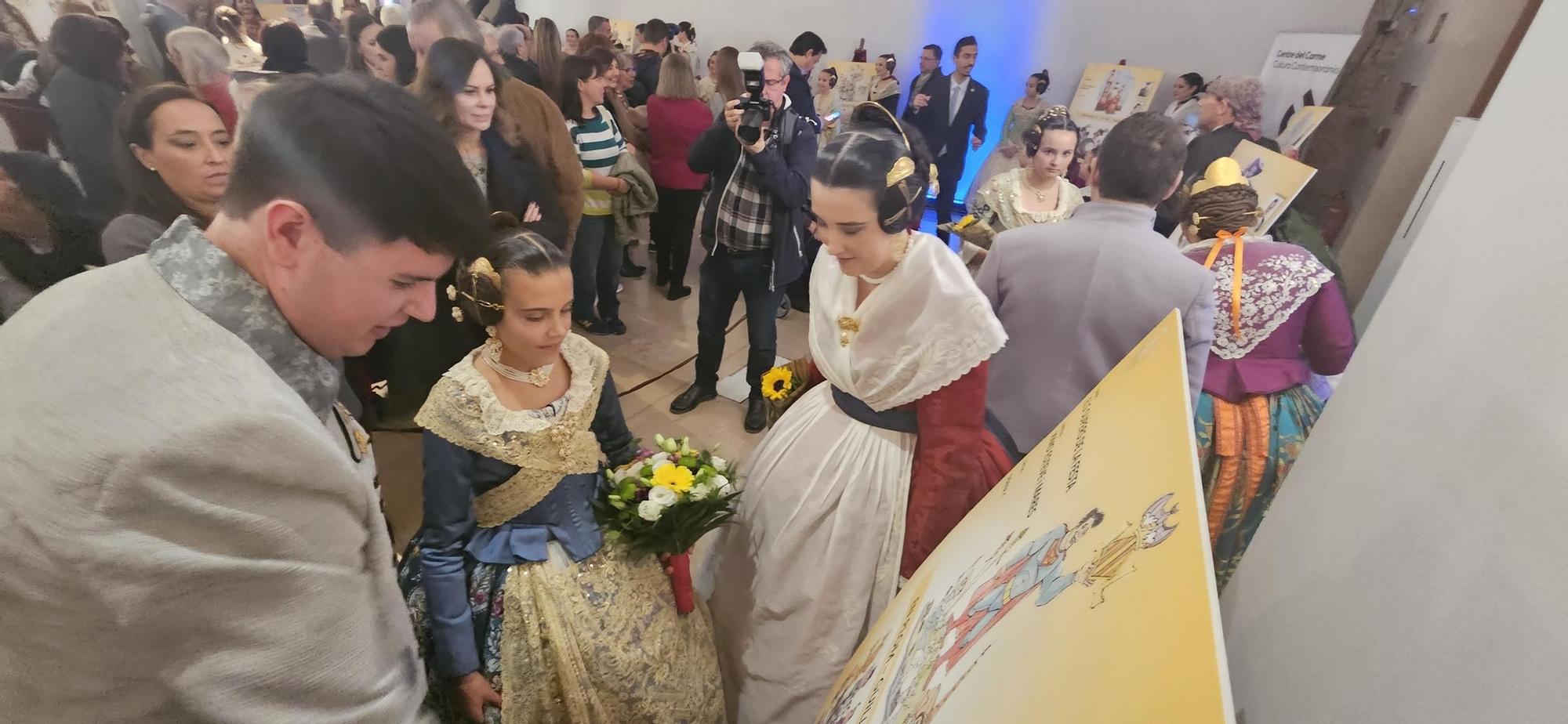 La fiesta de las fallas del Pilar-Sant Francesc con Marina y la corte infantil