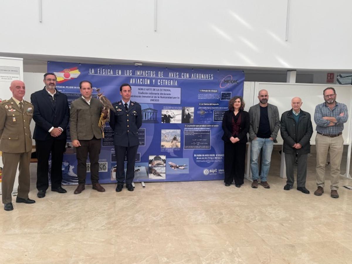 La aves de cetrería son un elemento importante de la seguridad aeroportuaria a la hora de ahuyentar a otras aves e impedir impactos.