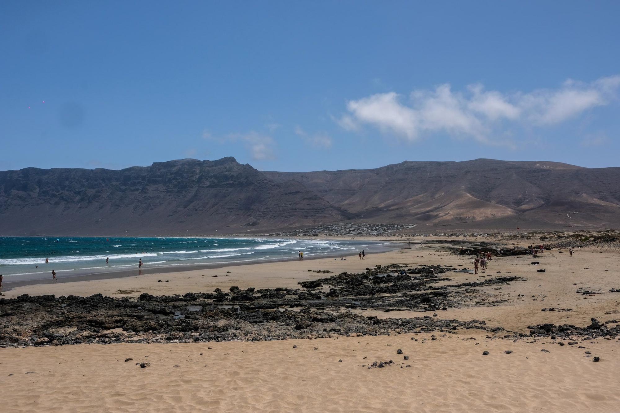 Pedro Sánchez y José Luis Rodríguez Zapatero veranean en Lanzarote