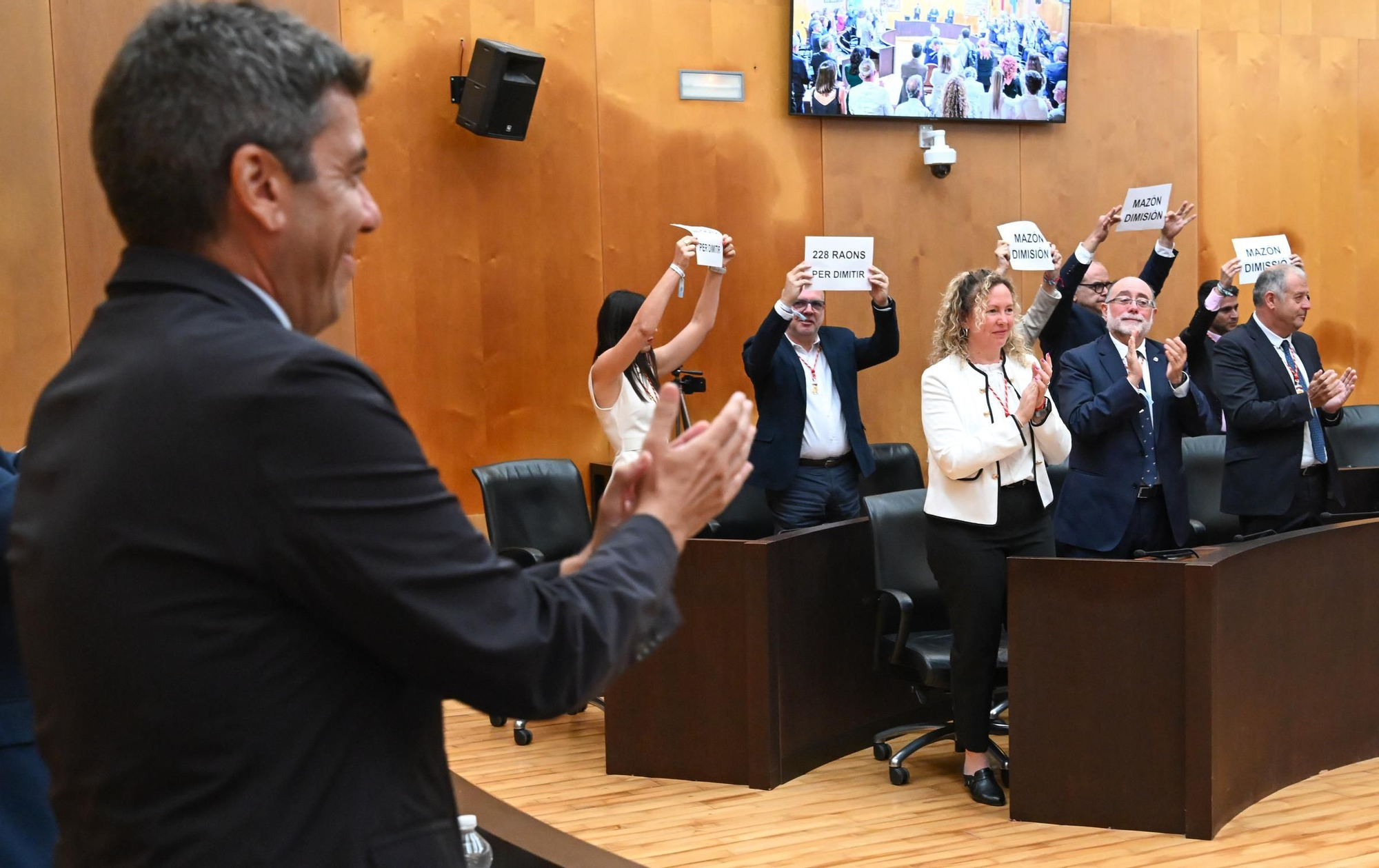 Celebración del Día de Europa en Benidorm y entrega de la distinción a Enrique Ballester