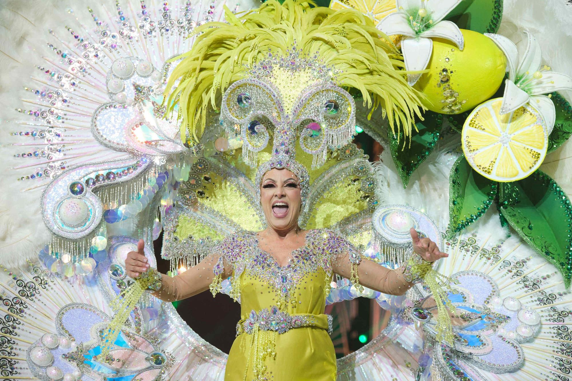 Gala de elección de la reina de los mayores del Carnaval de Santa Cruz de Tenerife 2023