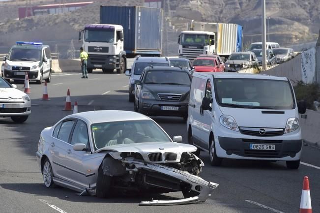 Accidente en La Laja a la altura de El Tritón