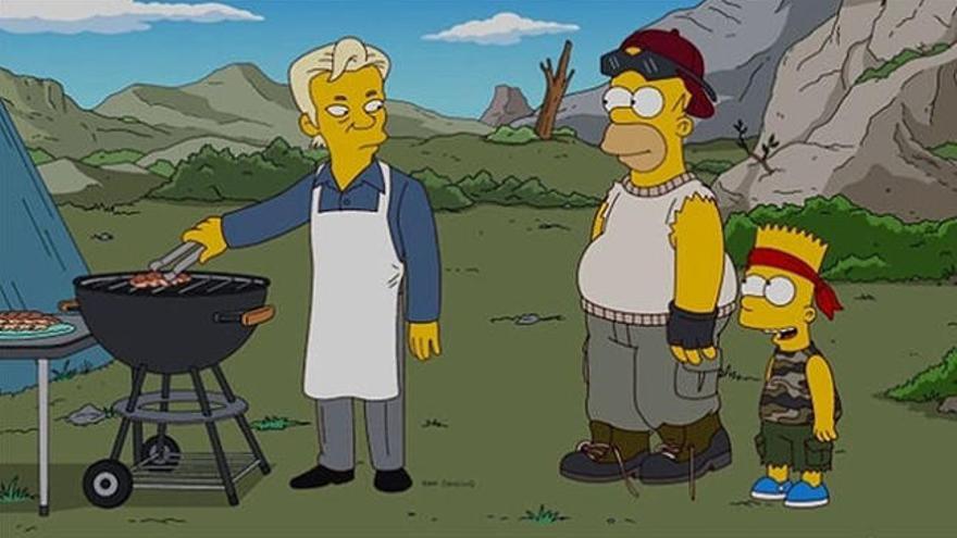 Assange, en &#039;Los Simpsons&#039;