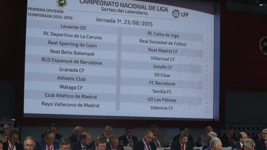 El sorteo de la Liga 2017-2018 se celebrará el viernes