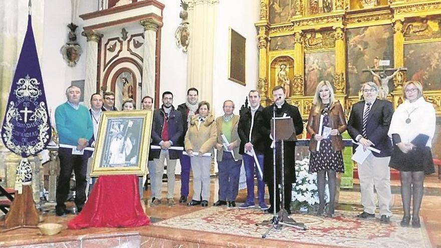 La imagen del señor del gran poder, de antonio carazo, es este año el cartel oficial de la semana santa de bujalance