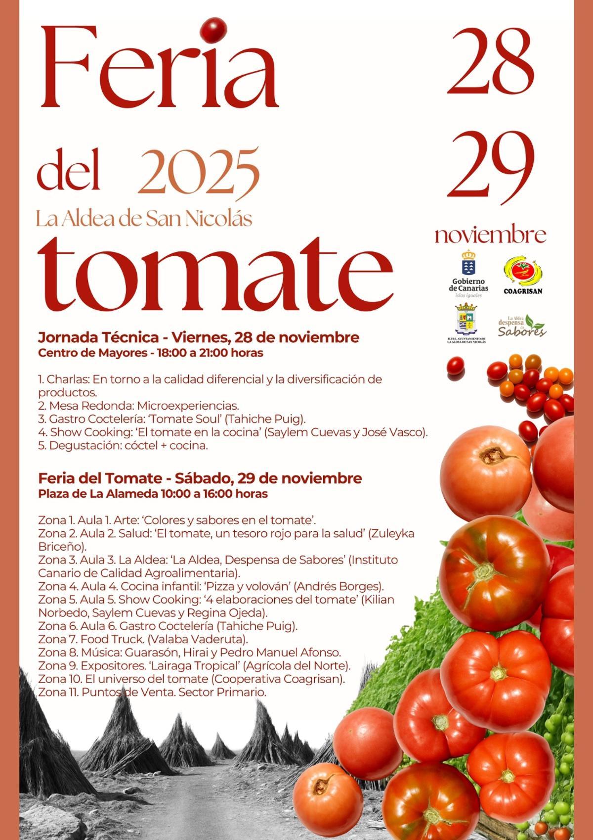 La Aldea celebra hoy viernes y mañana sábado la Feria del Tomate.