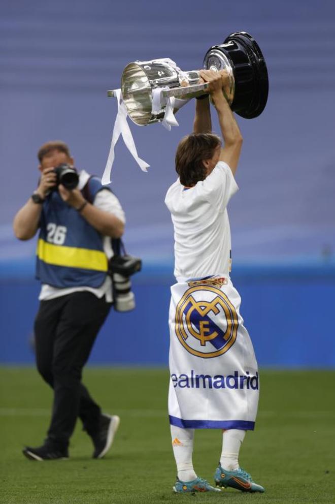 Todas las imágenes de la celebración del Real Madrid