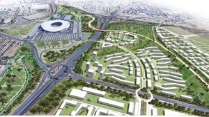 Recreación del Distrito Tecnológico de San Blas presentada por el Ayuntamiento en 2023.