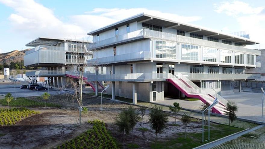 Facultad de Ciencias Sociosanitarias de la Universidad de Murcia, en Lorca.